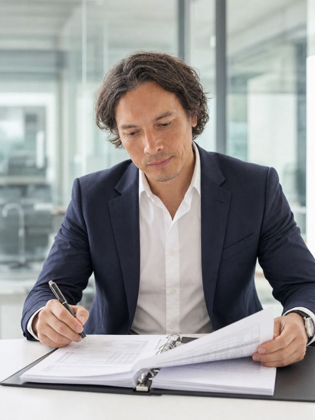 Professionelle Prüfung strukturierter Abschlussunterlagen